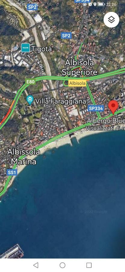Albergo Blue Fish Albisola Superiore Εξωτερικό φωτογραφία
