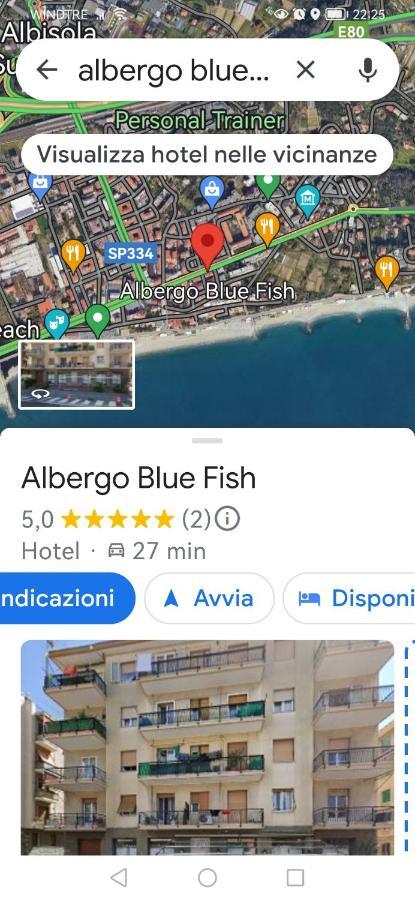 Albergo Blue Fish Albisola Superiore Εξωτερικό φωτογραφία